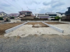 2号地 南道路に面した、陽当たり良好な敷地です。
