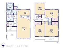 B号棟 図面と異なる場合は現況を優先