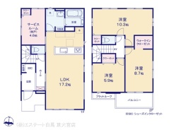 2号棟 図面と異なる場合は現況を優先