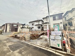 1号棟 五感で感じる、現地でしかわからない事も沢山ございます。周辺環境なども一緒にご案内いたしますのでお気軽にお問合せください。