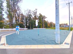 1-1号地 駐車スペース2台分作れます。