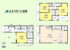 1号棟 間取り図