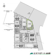 開放感のある三方角地です。