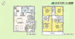 志木市中宗岡第34全2棟 新築戸建【】