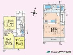 家族の顔が見えるリビングイン階段
