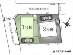 1号棟 角地です