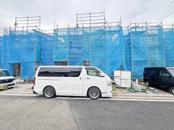 2号棟 五感で感じる、現地でしかわからない事も沢山ございます。周辺環境なども一緒にご案内いたしますのでお気軽にお問合せください。