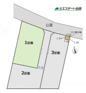 1号地 区画図