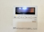 【給湯機操作パネル】