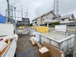 1号棟 五感で感じる、現地でしかわからない事も沢山ございます。周辺環境なども一緒にご案内いたしますのでお気軽にお問合せください。