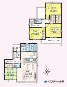 入間市鍵山8期全2棟 新築戸建【】