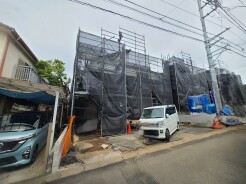 1号棟 五感で感じる、現地でしかわからない事も沢山ございます。周辺環境なども一緒にご案内いたしますのでお気軽にお問合せください。
