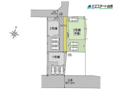 カースペース3台可(車種による)