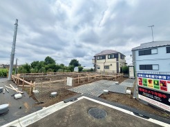 18帖の広々としたリビング、4LDKの間取りです。