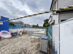 1号棟 穏やかな街並みに溶け込む広々とした敷地。理想の住まいを形にするための確かな土台が整っています