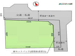 角地で開放感あります