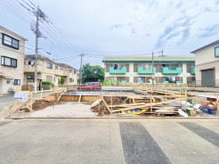 1号棟 お客様をお迎えする玄関、お家の出入りもスムーズに行えます。