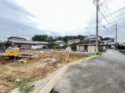 1号棟 空の広がりを感じられる開放的な敷地です。周囲と調和する暮らしの舞台として、確かな一歩を刻めます