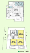 プライバシー性の高い2階リビング
