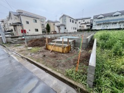 1号棟 お客様をお迎えする玄関、お家の出入りもスムーズに行えます。