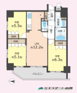 2026年7月にリフォーム済みのお部屋です。