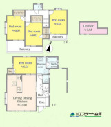 室内きれいにリフォームされた4LDKの間取りです。
ご見学も出来ますのでお気軽にご連絡ください。