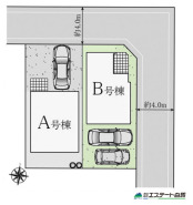 B号棟 角地で開放感あります