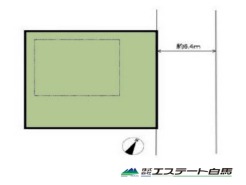 土地面積 正味約56.87坪