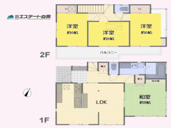 全室南向きの明るい4LDK!