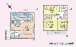 家族の顔が見えるリビングイン階段