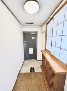 お客様をお迎えする玄関、お家の出入りもスムーズに行えます。