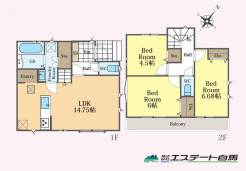 家族の顔が見えるリビングイン階段