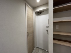 マンションには珍しい勝手口