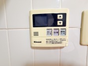 【給湯機操作パネル】