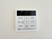 【給湯機操作パネル】