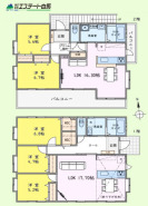 3LDKと2LDKの2世帯住宅