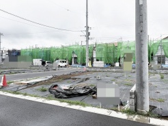 74号地 新しい暮らしが始まる予感を感じさせる、整備された整然とした区画環境が広がっています。