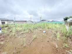 空が大きく広がり心地よい開放感に包まれた穏やかな更地です