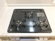 【三口ガスコンロ】