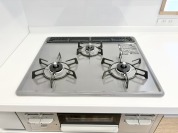 【三口ガスコンロ】