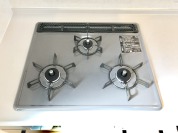 【三口ガスコンロ】