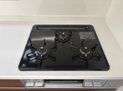 【三口ガスコンロ】
