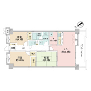 エンゼルハイム入谷南間取り