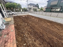 暮らしの構想が広がる、ゆとりある敷地が日々の生活に心地よい余白をもたらしてくれます。