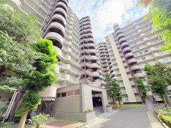 豊かな植栽が街並みに溶け込み、心地よい調和を感じさせる穏やかな住環境が広がっています。