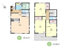 図面と現況が異なる場合は現況を優先させていただきます。