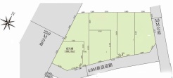 6号地 現況と相違がある場合は現況を優先させていただきます。
