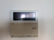 【給湯器操作パネル】