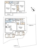 現況と相違がある場合は現況を優先させていただきます。区画図