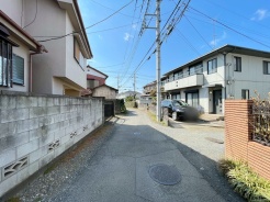 前面道路を含む現地写真